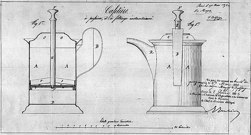 French Press brevetto mayer e delforge